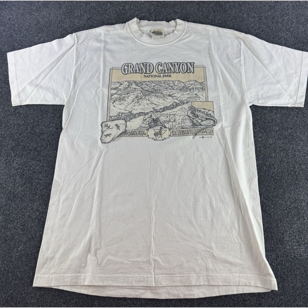 VTG 1999 Grand Canyon National Park T Shirt USA Single Stitch Large - Picture 2 of 9